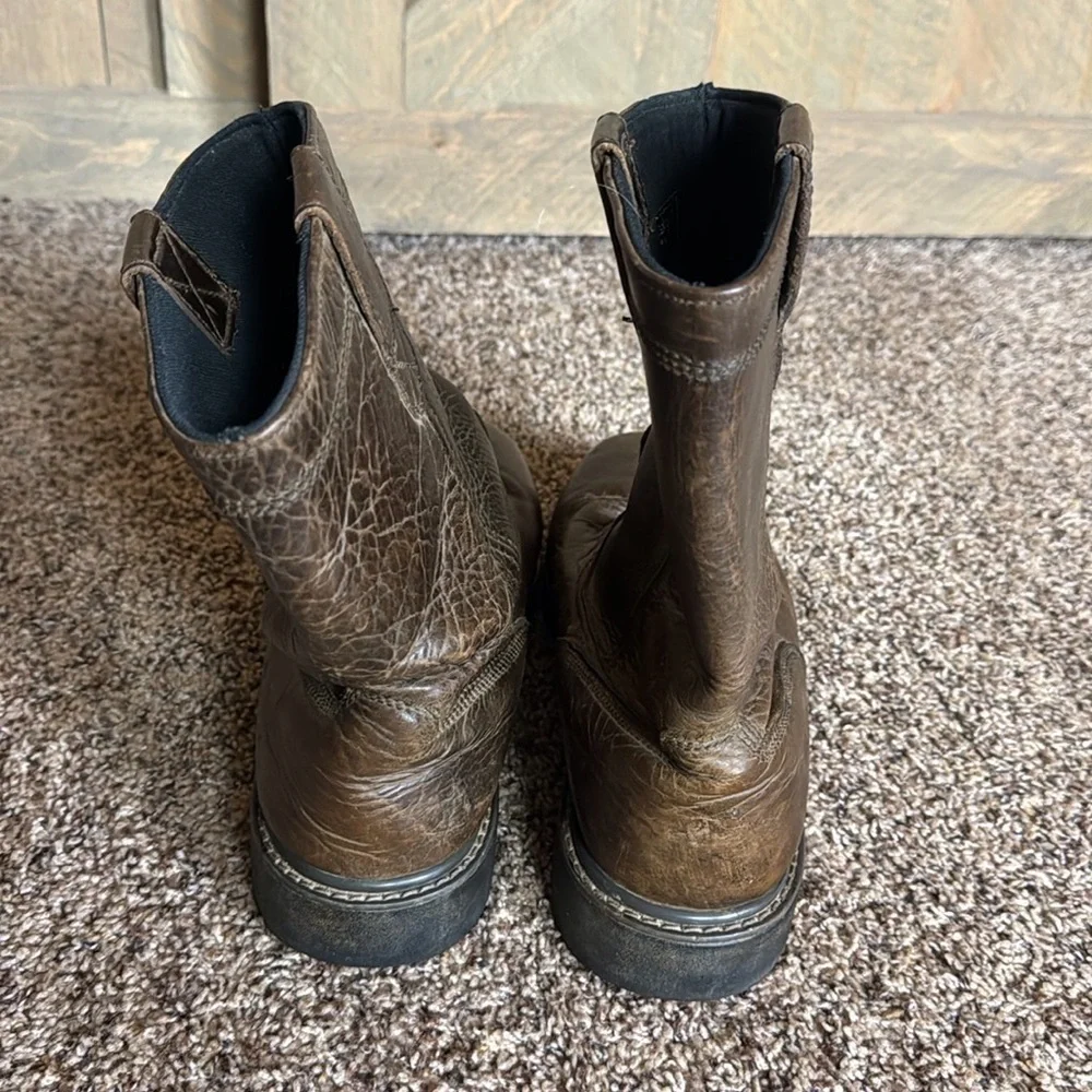 Wolverine Floorhand Waterproof brown leather boots Size 11